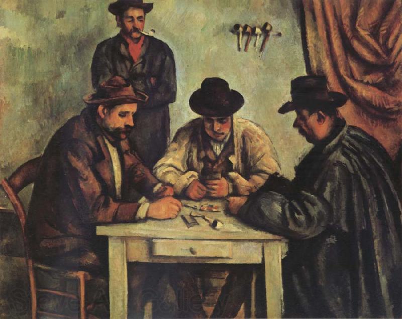 Paul Cezanne Les Foueurs de Cartes Germany oil painting art